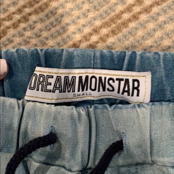 Dolls Kill jean sweatpants Size: Small - Picture 2 of 3